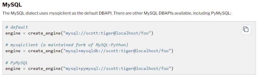 MYSQL